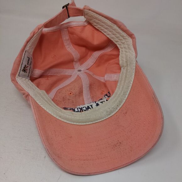 Old Hookers Bait & Tackle Slideback Hat Pink One Size Embroidered - Picture 6 of 8